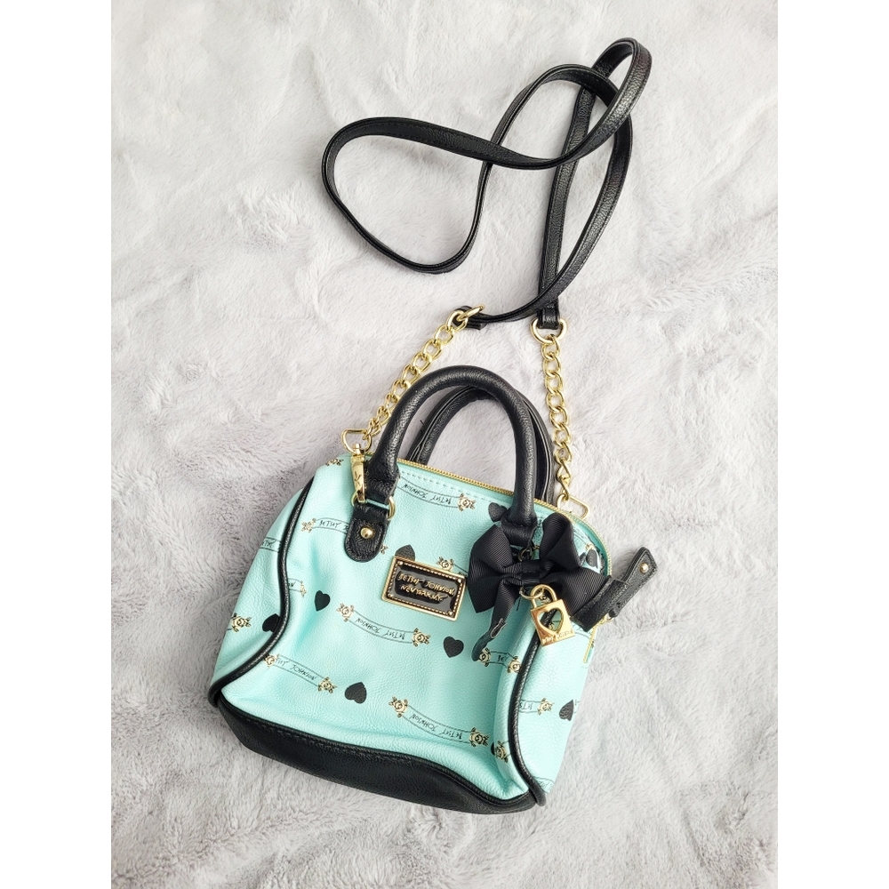 Betsey Johnson Tiffany Blue Crossbody Purse